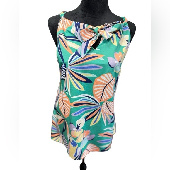 Jade multi color top - Picture 1 of 4